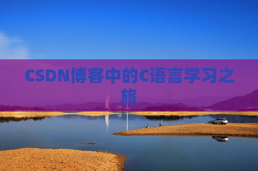 CSDN博客中的C语言学习之旅